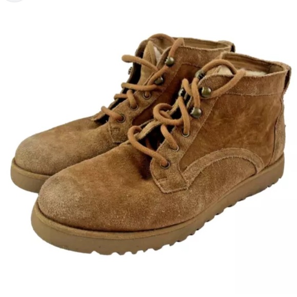UGG  CHUKKA Boots BETHANY CLASSIC  SUEDE  Womens chestnut - Picture 1 of 7